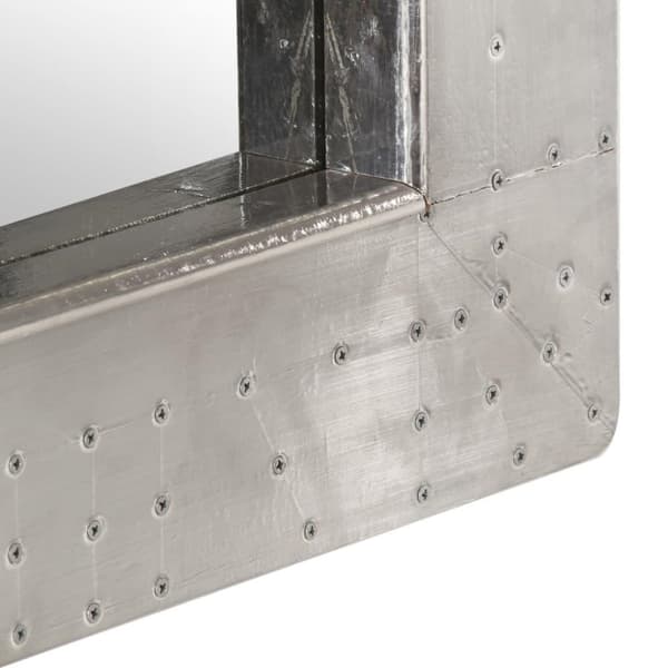 vidaXL Spegel 50x50 cm metall