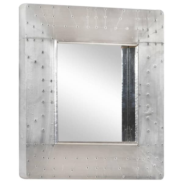 vidaXL Spegel 50x50 cm metall