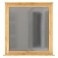Miniatyrbild 2 av 2: EISL Spegel med bamburam 67x11x70 cm