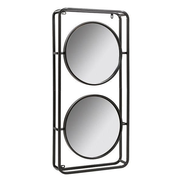 Väggspegel Double Glas Järn (45 x 10 x 93 cm)