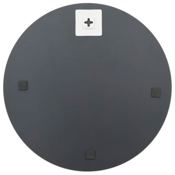 vidaXL Väggspegel med LED-belysning rund