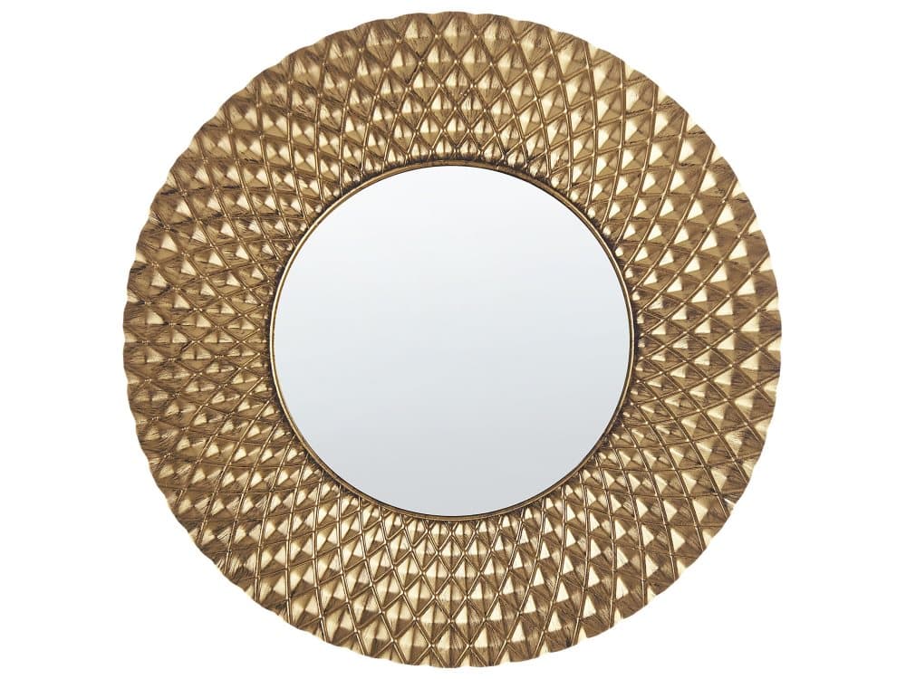 Spegel 38 cm guld TULON