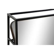 Spejl DKD Home Decor Sort Metal Klar Kobber (110 x 23 x 80 cm)
