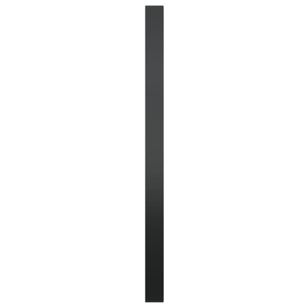 vidaXL vægspejl 50 cm sort
