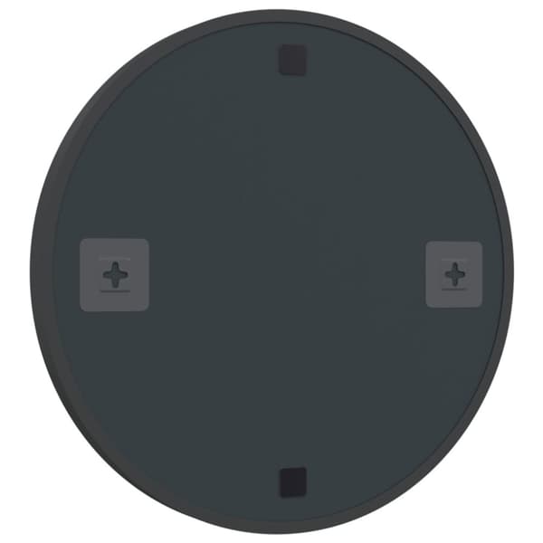 vidaXL Väggspegel svart 50 cm