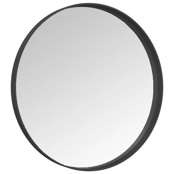 vidaXL Väggspegel svart 50 cm