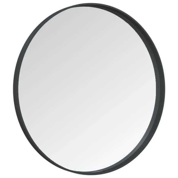 vidaXL Veggspeil 60 cm svart