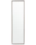 Miniatyrbillede 4 af 7: Stående Spejl Sølv Glas Syntetisk Materiale 40 x 140 cm med Stand Moderne Design med Stel