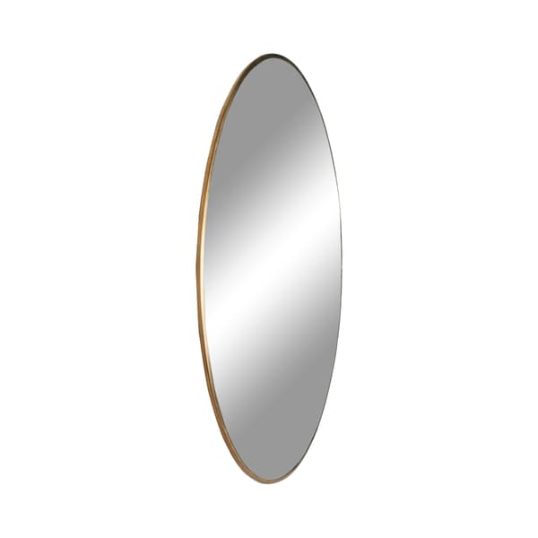 Jeanne speil Ø60 cm, ramme i messing look.