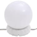 Miniatyrbild 11 av 11: vidaXL Spegel med LED-lampor 40x20 cm glas oval