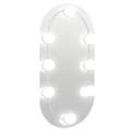 Pikkukuva 2 / 11: vidaXL Peili LED-valoilla 40x20 cm lasi soikea