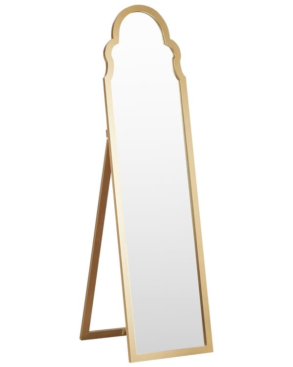 Lattiapeili kulta puukehys 40 x 150 cm jalalla koristeellinen kehys moderni sisustus