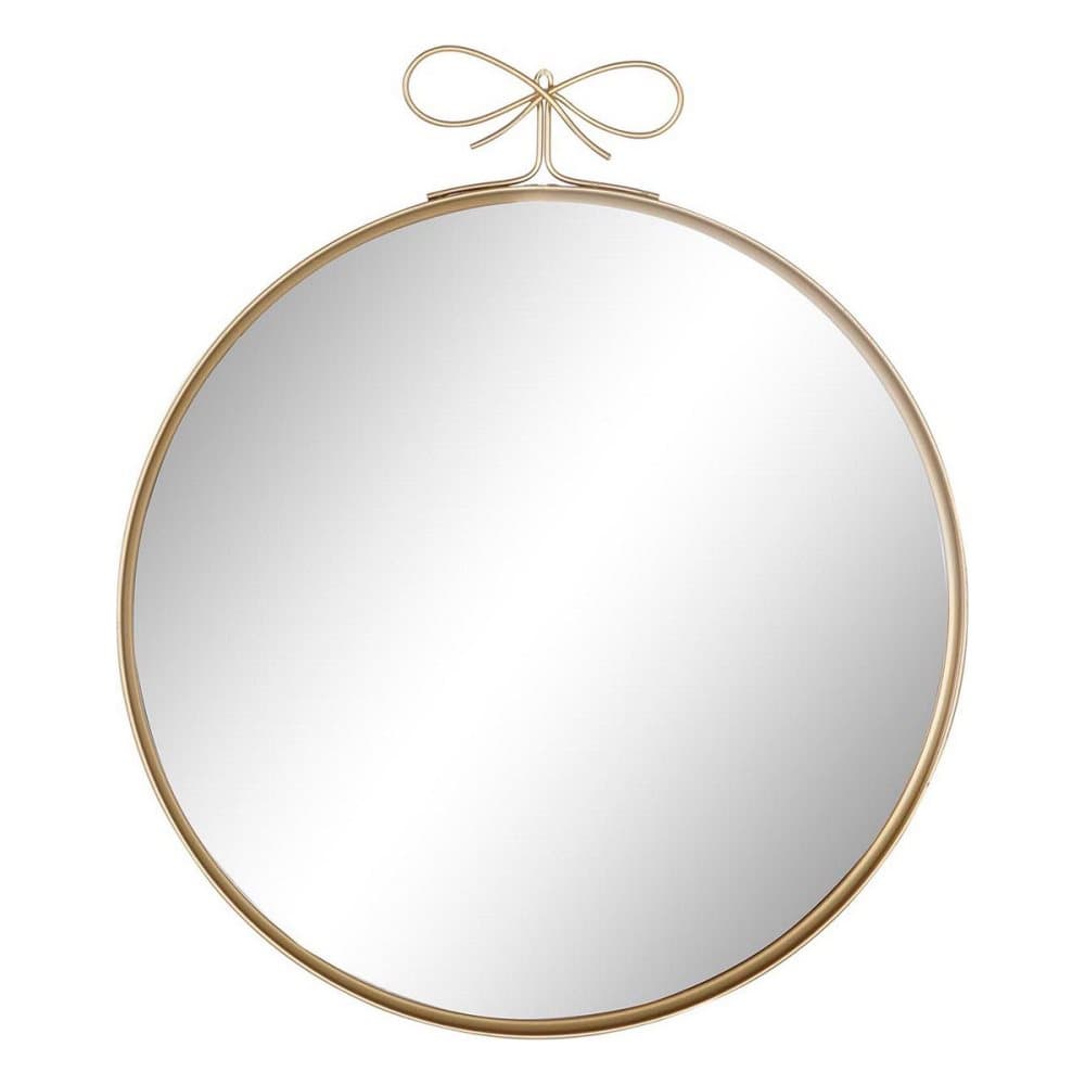Väggspegel DKD Home Decor Glas Gyllene Järn (60 x 2,5 x 70 cm)
