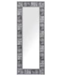 Miniatyrbilde 1 av 6: Veggspeil Grå Syntetisk Treramme 50 x 130 cm Rektangulært Veggoppheng