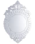 Miniatyrbilde 1 av 9: Veggspeil Sølv 70 x 100 cm Jenterom Barnerom Elegant Glamorøs