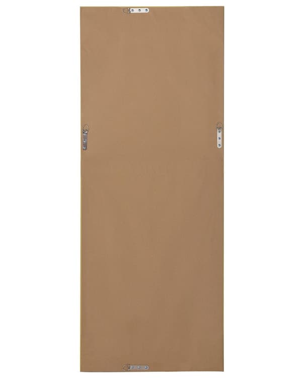 Veggspeil Hvit Tre 50 x 130 cm Rektangulært Vertikalt Minimalistisk Skandinavisk
