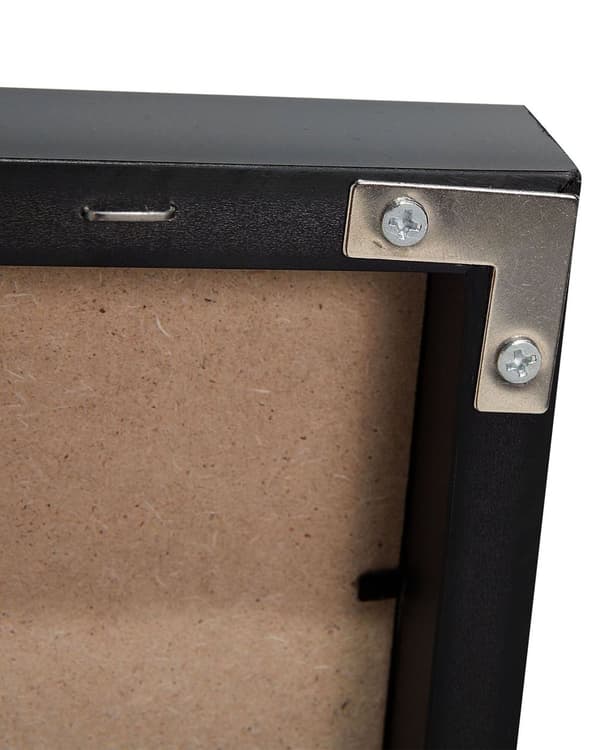 Gulvspeil svart ramme 40 x 140 cm moderne
