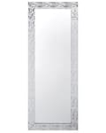 Miniatyrbilde 1 av 6: Vegghengende speil sølv 50 x 130 cm Vertikal Stue Soverom Soverom Kommode Gesso Finish