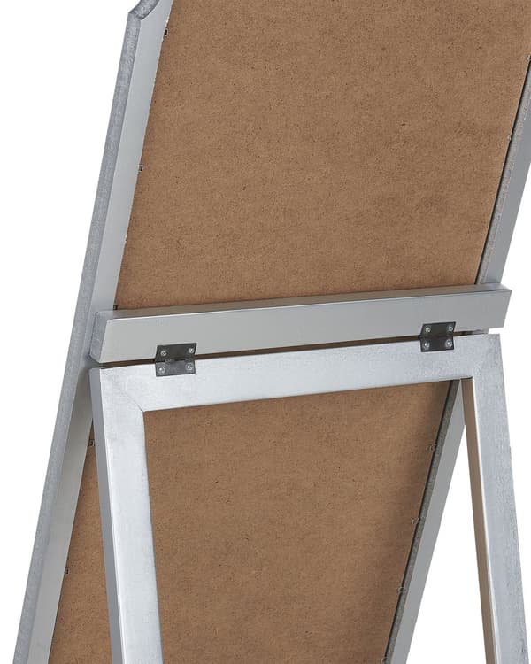 Stående Speil Sølv MDF Glass 40 x 150 cm Dekorativ Ramme Moderne Design