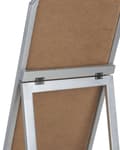 Miniatyrbilde 7 av 7: Stående Speil Sølv MDF Glass 40 x 150 cm Dekorativ Ramme Moderne Design
