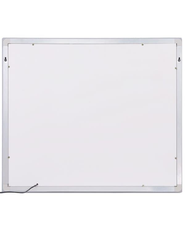 Veggspeil med LED-transparent Glass 60 x 70 cm Rektangulært med Belysning
