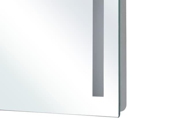 Veggspeil med LED-transparent Glass 60 x 70 cm Rektangulært med Belysning