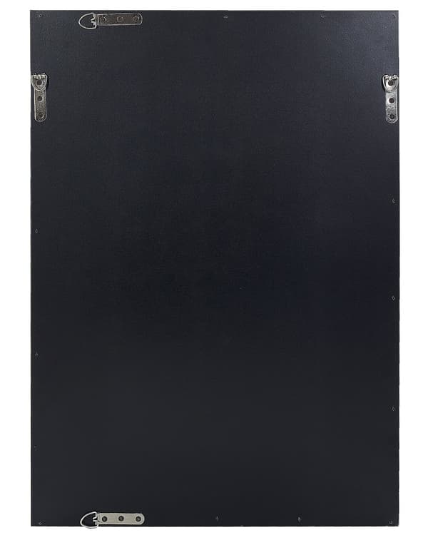 Veggspeil Blå Fløyel 50 x 70 cm Kroker Dekorativ ramme Glamour Tilbehør Veggdekor Speil