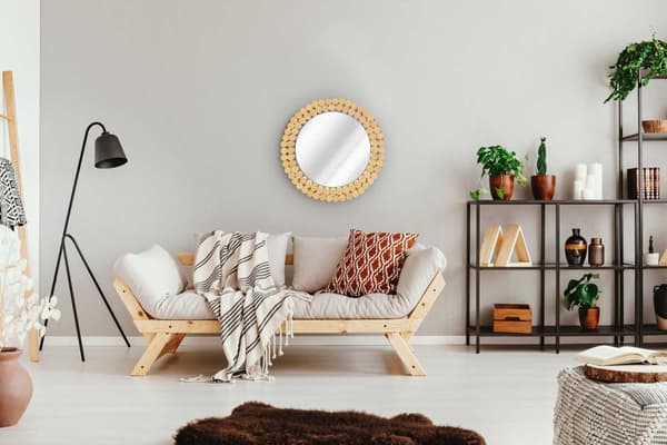 BOHO VÄGGSPEGEL 36CM KLNA-MR01