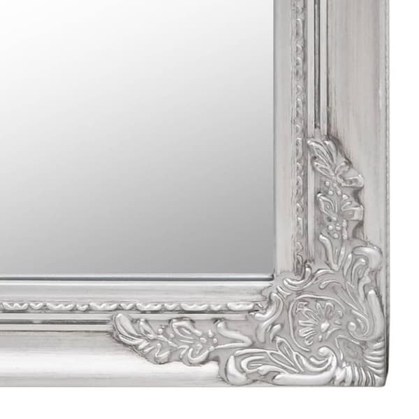 vidaXL Fristående spegel silver 40x160 cm