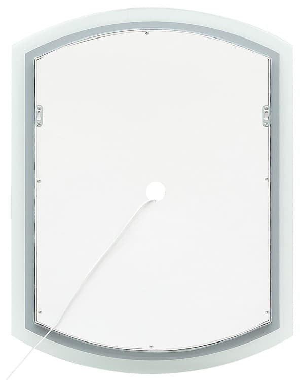 Hængende LED Spejl ø 78 cm Oval Moderne Moderne Badeværelse Vaskeskab Vægmonteret Make-up Soveværelse