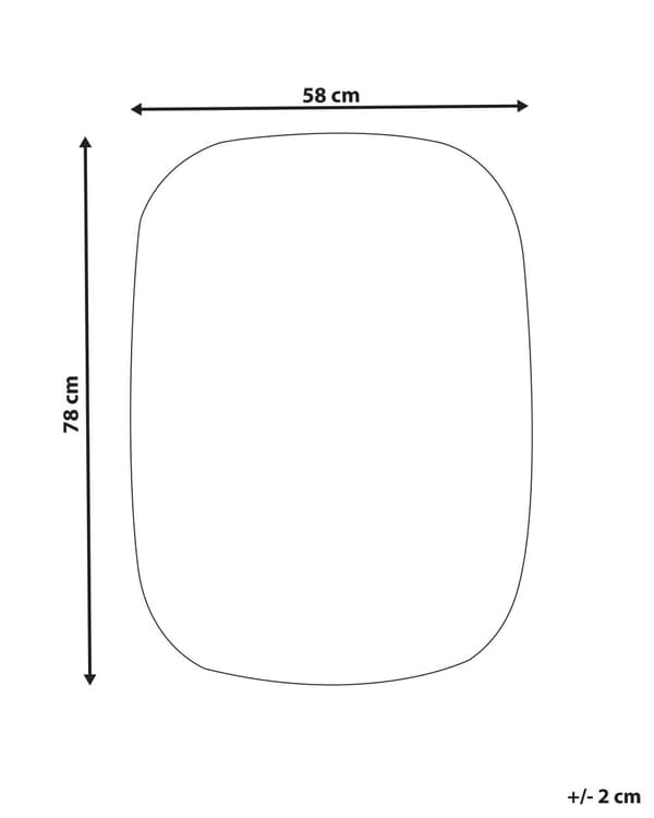 Hængende LED Spejl ø 78 cm Oval Moderne Moderne Badeværelse Vaskeskab Vægmonteret Make-up Soveværelse