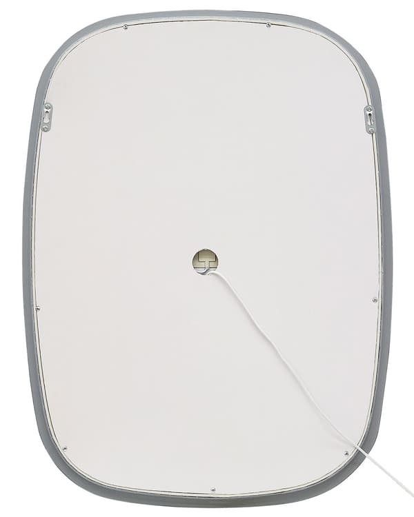 Hængende LED Spejl ø 78 cm Oval Moderne Moderne Badeværelse Vaskeskab Vægmonteret Make-up Soveværelse
