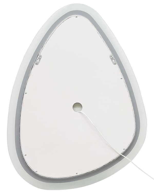Hængende LED Spejl ø 78 cm Moderne Moderne Badeværelse Vaskeskab Vægmonteret Make-up Soveværelse