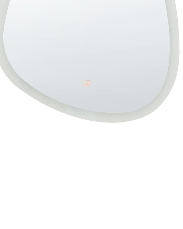 Hængende LED Spejl ø 78 cm Moderne Moderne Badeværelse Vaskeskab Vægmonteret Make-up Soveværelse