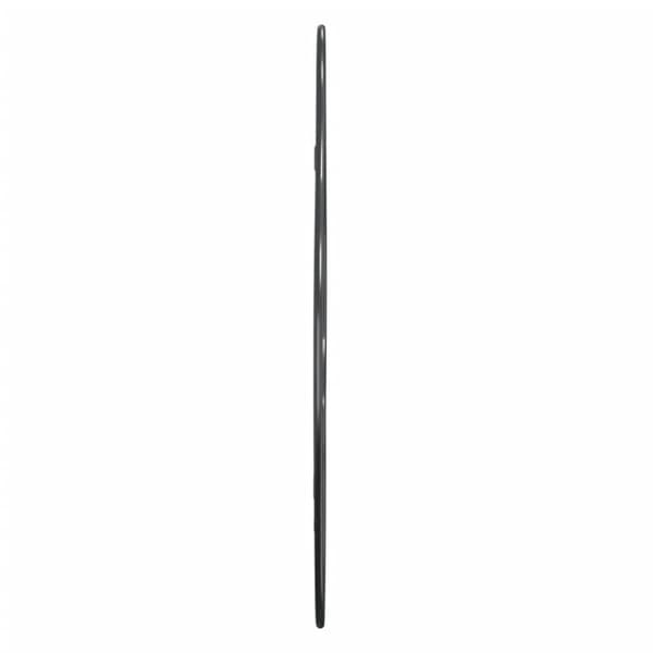 vidaXL Veggspeil svart 60x50 cm