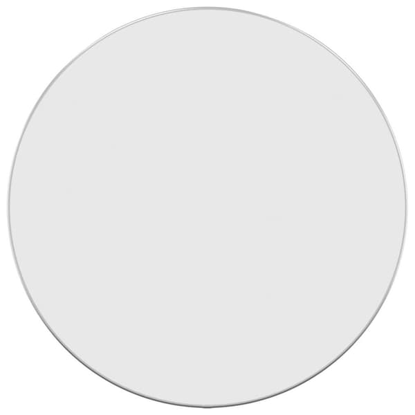 vidaXL Veggspeil sølv Ø 60 cm rund