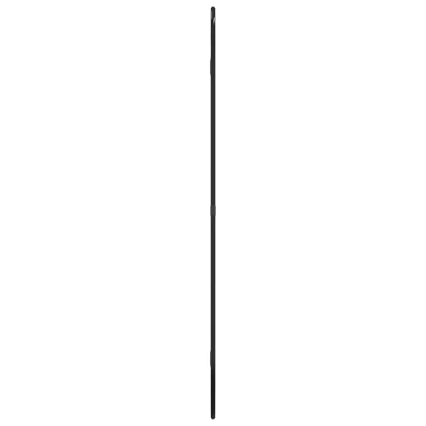 vidaXL Seinäpeili musta 70x45 cm