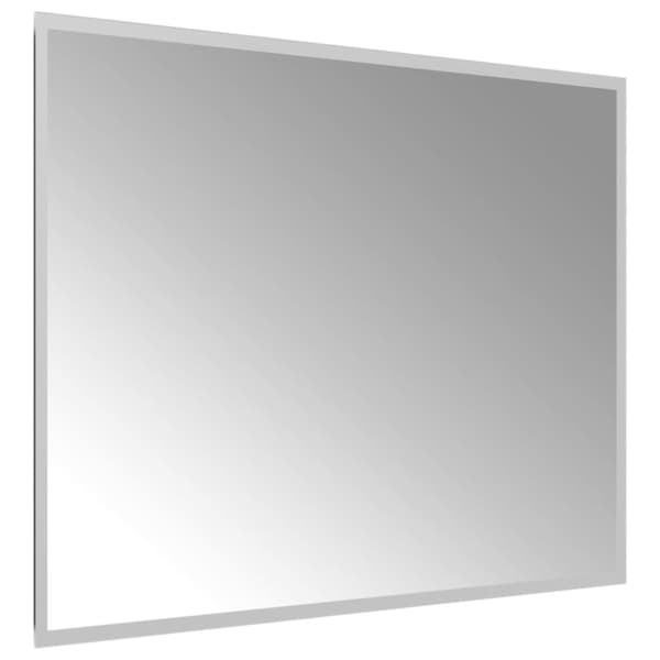 vidaXL badeværelsesspejl med LED-lys 60x80 cm