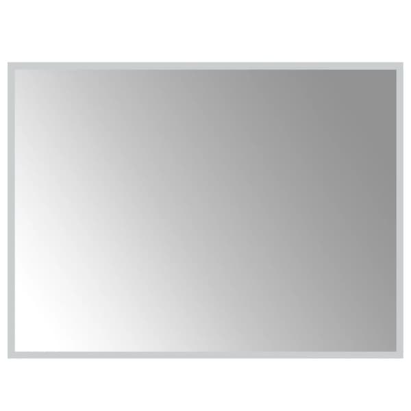 vidaXL badeværelsesspejl med LED-lys 60x80 cm