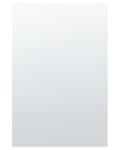 Miniatyrbild 1 av 5: Väggspegel Silver Glas 40 x 60 Rund Dekorativ Väggmonterad Accentstycke