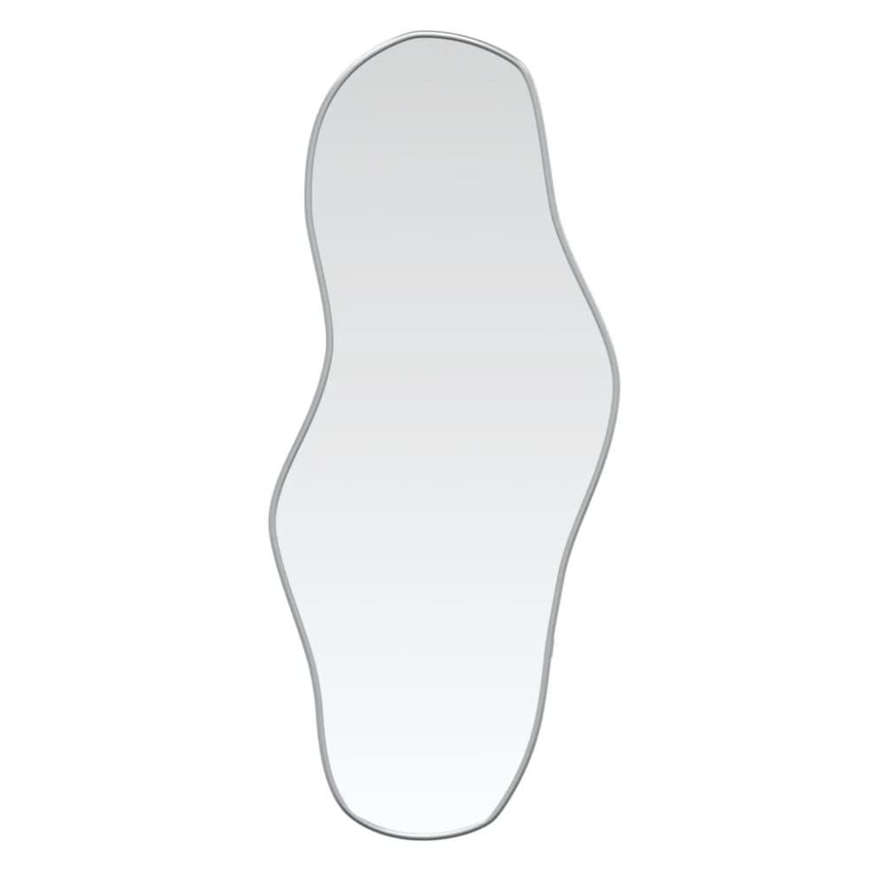 vidaXL Väggspegel silver 70x30 cm