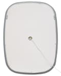 Miniatyrbild 6 av 8: Upphängd LED-spegel ø 78 cm Oval Modern Nutida Badrumsspegel Väggmonterad Smink Sovrum