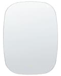 Miniatyrbild 1 av 8: Upphängd LED-spegel ø 78 cm Oval Modern Nutida Badrumsspegel Väggmonterad Smink Sovrum