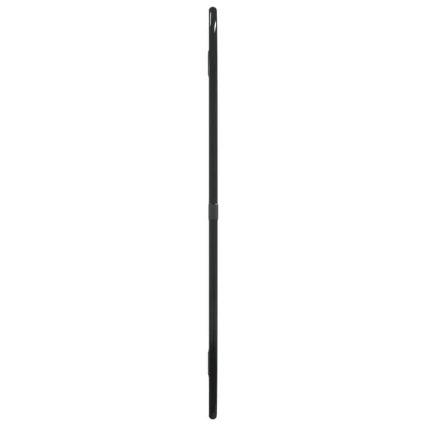 vidaXL Väggspegel svart 40x30 cm