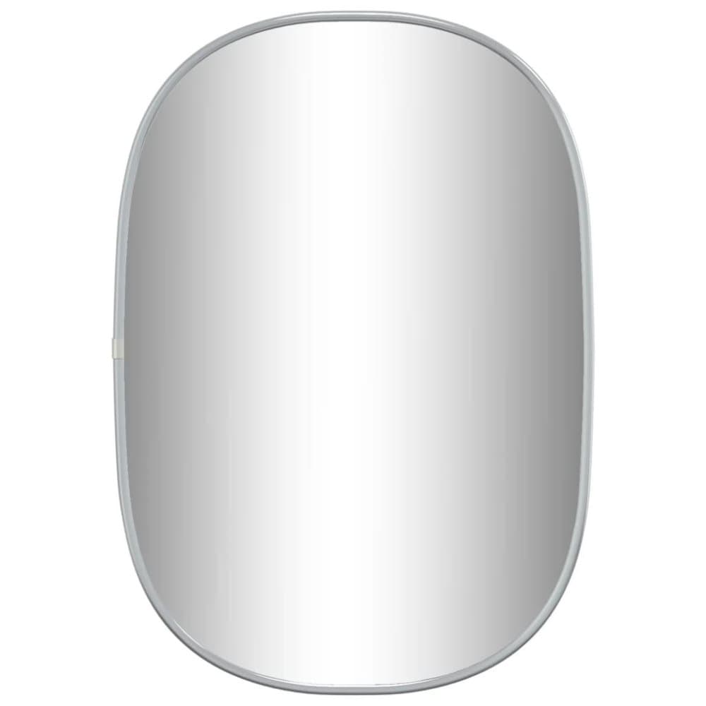 vidaXL Väggspegel silver 50x35 cm