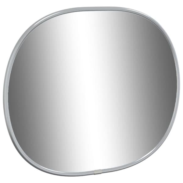 vidaXL Väggspegel silver 30x25 cm