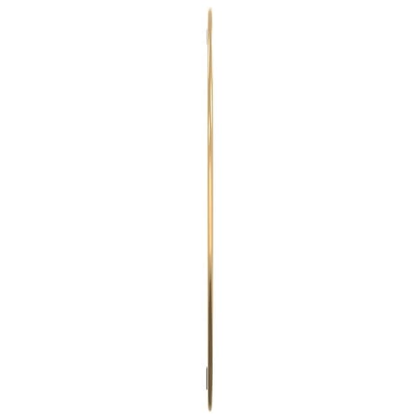 vidaXL Väggspegel guld Ø 60 cm rund