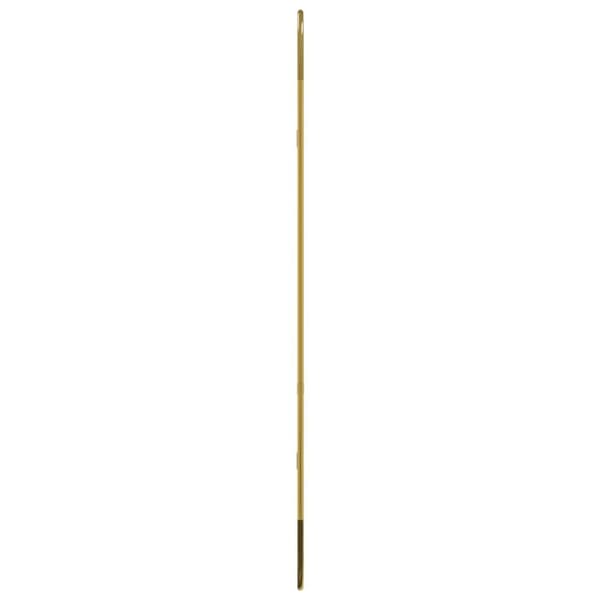 vidaXL Väggspegel guld 80x35 cm oval