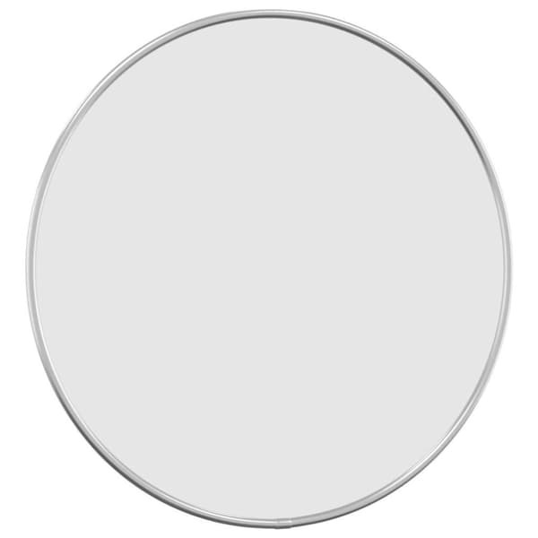 vidaXL Väggspegel silver Ø 40 cm rund