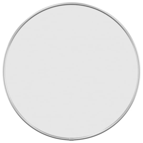 vidaXL Väggspegel silver Ø 40 cm rund